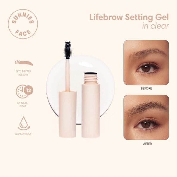 Result of Sunnies Face Lifebrow Setting Gel | Filipino Beauty Products NZ, Korean Beauty Products NZ