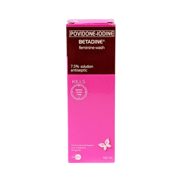 Betadine Providone Iodine Feminine Wash 100ml | Filipino Beauty Products NZ, Shop Filipino Beauty Brands NZ, Filipino Skin Care Shop Nz