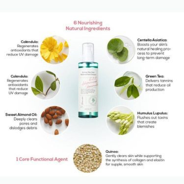 AXIS-Y Quinoa One-Step Balanced Gel Cleanser - Natural Ingredients | Korean Beauty Products NZ