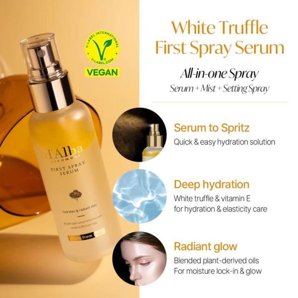 Benefits d’Alba White Truffle First Spray Serum | Korean Beauty Products NZ