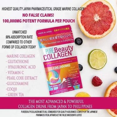 Ingredients PURE Beauty COLLAGEN 100,000mg | Japanese Beauty Products NZ