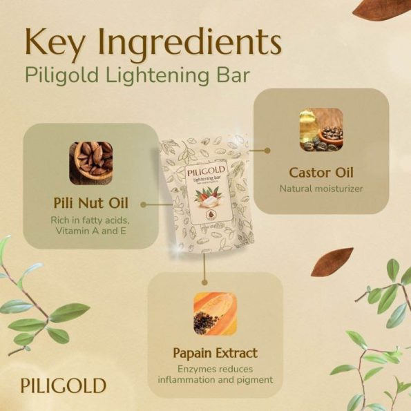 Mixtrue Beauty PILIGOLD Lightening Bar-Ingredients | Filipino Beauty Products NZ, Shop Filipino Beauty Brands NZ, Filipino Skin Care Shop Nz