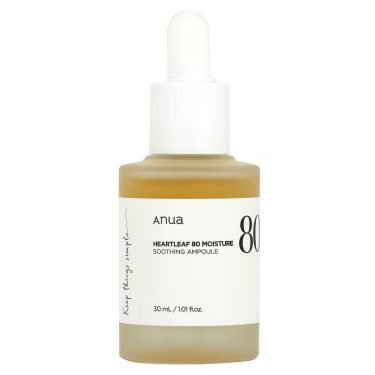 ANUA Heartleaf 80 Moisture Soothing Ampoule 30ml | Korean Beauty Products NZ