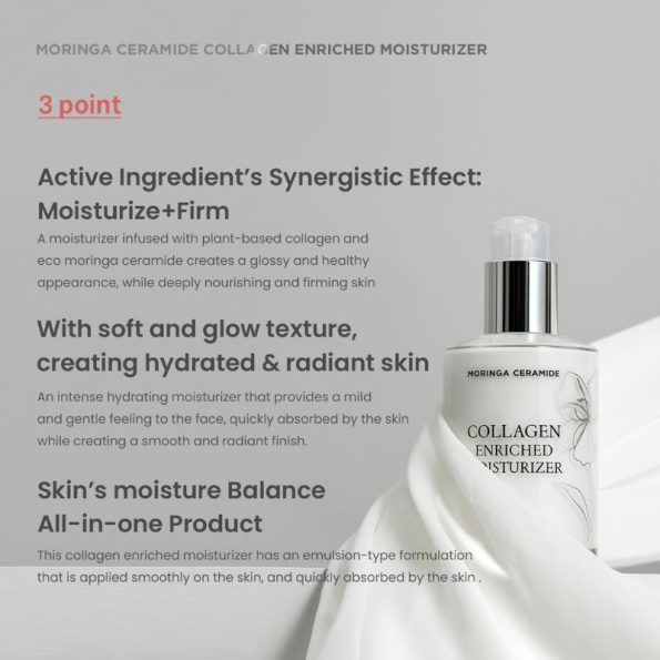 Advantage-heimish Moringa Ceramide Collagen Enriched Moisturiser | Korean Beauty Products NZ