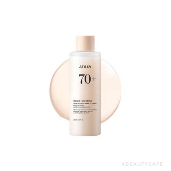 Anua Rice 70 + Ceramide Glow Milky Toner 250ml | Japanese Beauty Products NZ