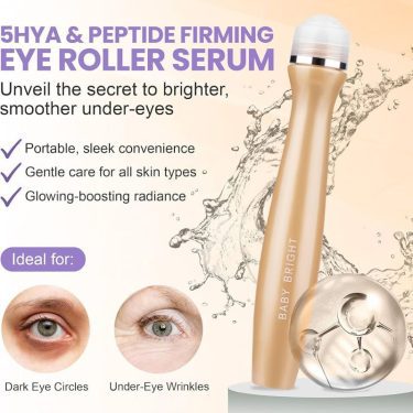 Benefits-Baby Bright 5HYA & PEPTIDE FIRMING Eye Roller Serum | Thai Beauty Products NZ