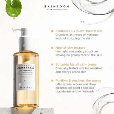 Benefits-SKIN 1004 Madagascar Centella Light Cleansing Oil | Korean Beauty Products NZ