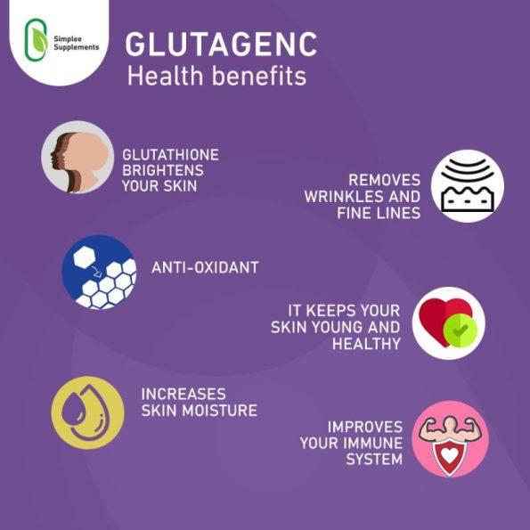 Benefits-Simple Supplements GlutaGenC | Filipino Beauty Products NZ, Shop Filipino Beauty Brands NZ, Filipino Skin Care Shop Nz