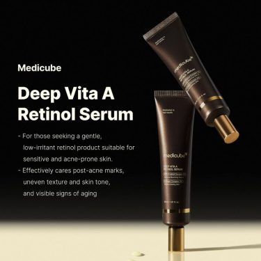 Benefits-medicube Deep Vita A Retinol Serum | Korean Beauty Products NZ