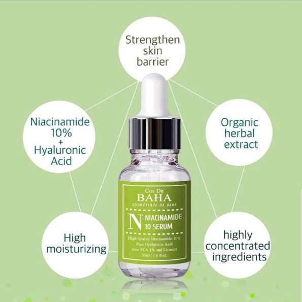 Benefits-Cos De BAHA Niacinamide 10 Serum | Korean Beauty Products NZ