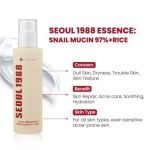 K-SECRET Seoul 1998 Essence Snail Mucin 97% + Rice 100ml