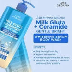 Luxe Organix Milk Gluta + Ceramide Body Wash