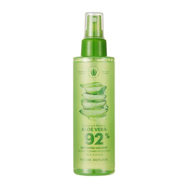 Nature Republic Aloe Vera 92% Soothing Gel Mist 150ml | Korean Beauty Products NZ