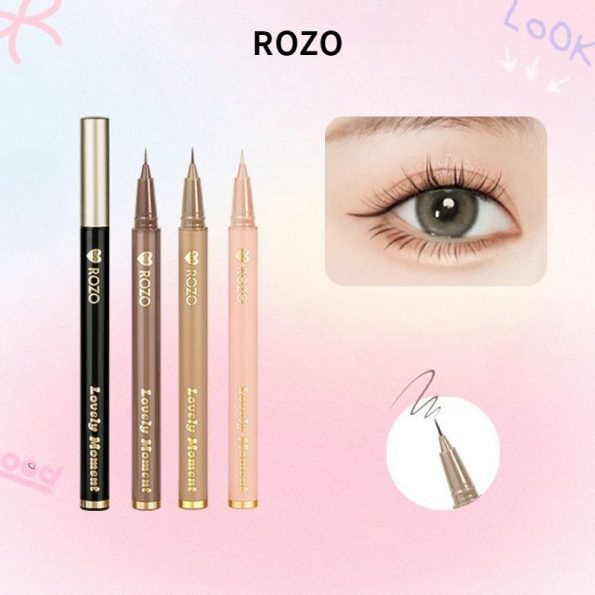 ROZO Lovely Moment Ultra-Fine Liquid Eyeliner 0.005mm-Shades | Japanese Beauty Products NZ