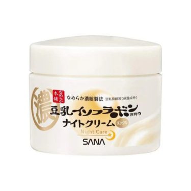 SANA Nameraka Honpo Wrinkle Night Cream 50g | Japanese Beauty Products NZ