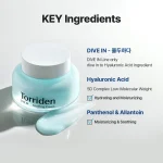 TorridenDIVE-INLowMolecularHyaluronicAcidSoothingCream-