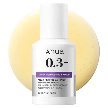 ANUA Retinol 0.3+ Niacin Renewing Serum